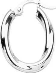 Boucles d'oreilles Créoles Argent Bernarda Ø 15mm - Boucles d'oreilles en Argent 925 - Bijoux en Vogue