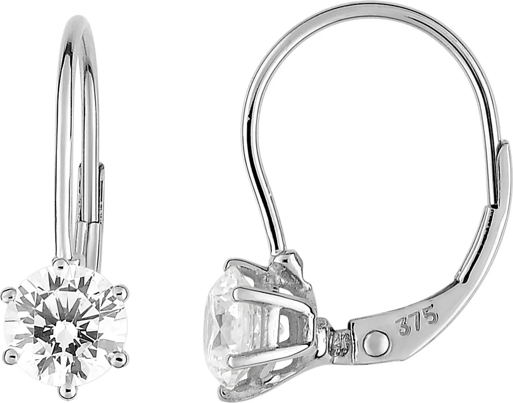 Boucles d'oreilles Dormeuses Or Blanc Demaria Zirconium - Boucles d'oreilles en Or 750 18k - Bijoux en Vogue