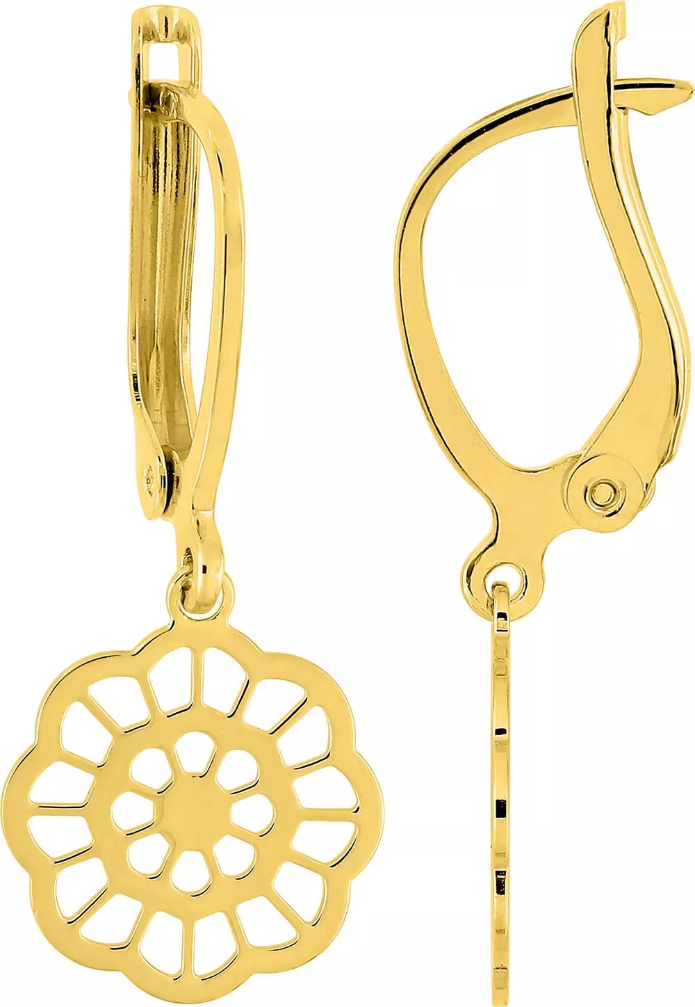 Boucles d'oreilles Dormeuses Plaqué Or Arnaulaine - Boucles d'oreilles en Plaqué or - Bijoux en Vogue