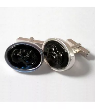 Bouton de manchette pour homme Décadence Bartholomuz "123-2" - Boutons de Manchettes en Argent - Bijoux en Vogue