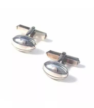 Bouton de manchette pour homme Sportif Barisolo "134-2" - Boutons de Manchettes en Argent - Bijoux en Vogue