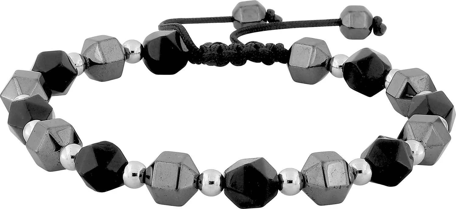 Bracelet Acier Macdala Agate - Bracelet en Acier - Bijoux en Vogue