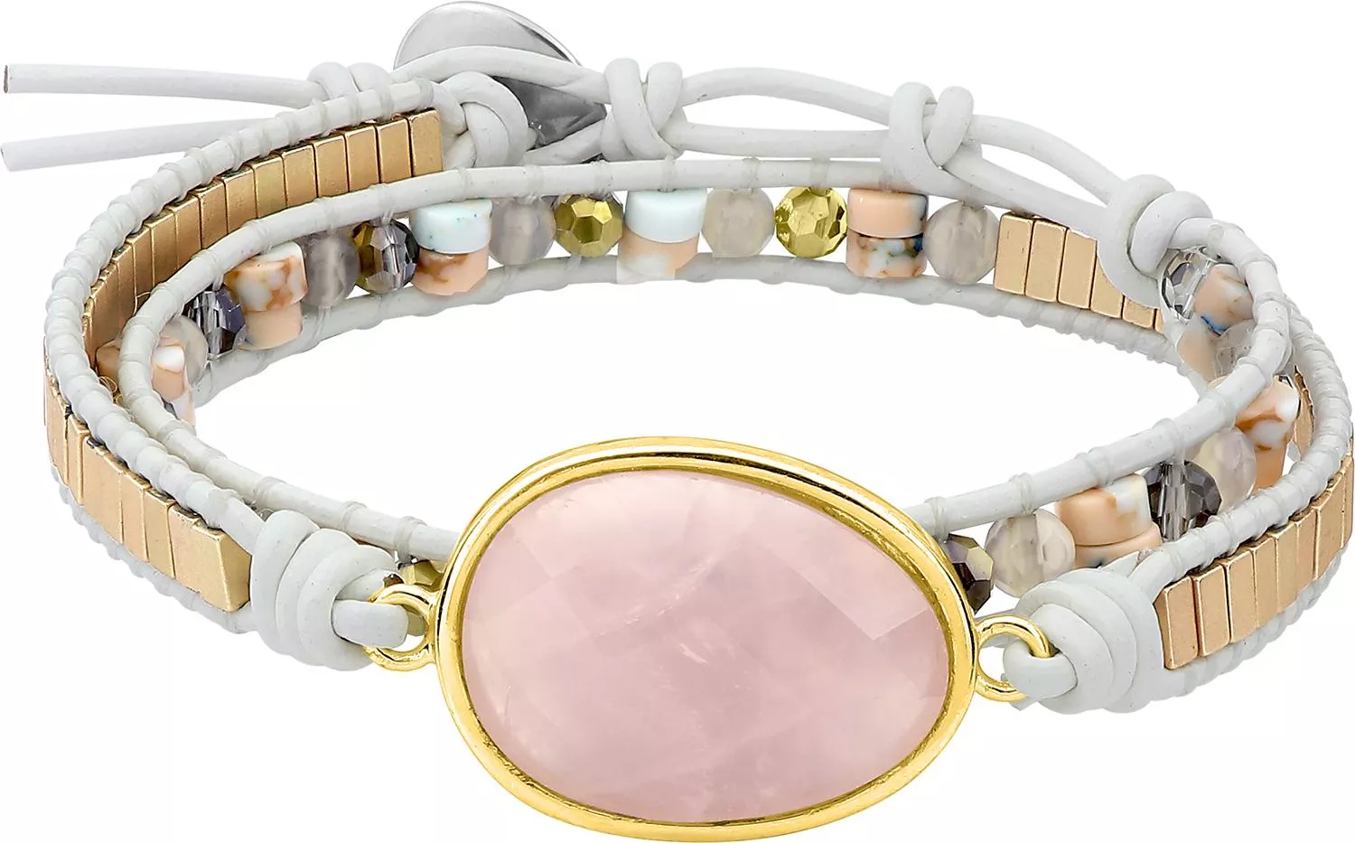 Bracelet Acier Aouda Agate - Bracelet en Acier - Bijoux en Vogue