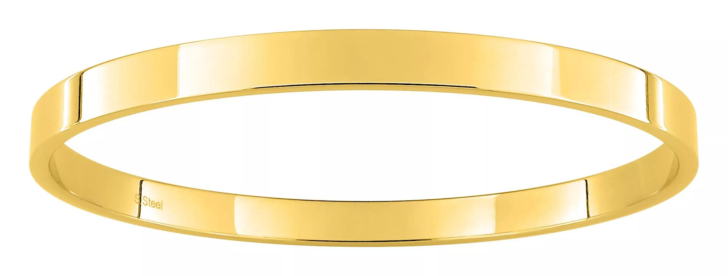 Bracelet Acier Doré Fetouma - Bracelet en Acier