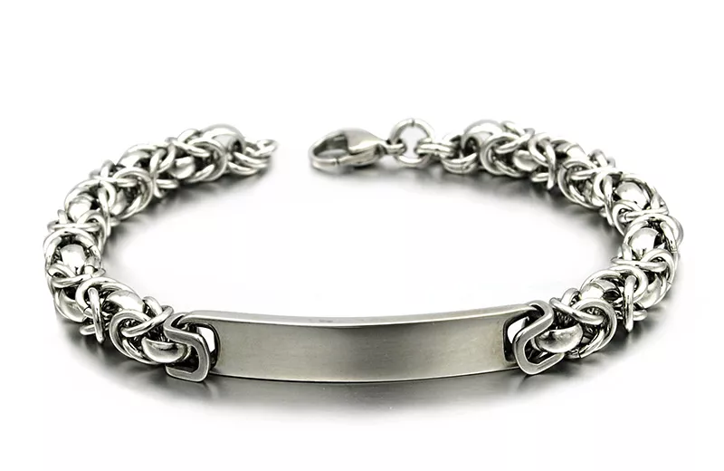 Bracelet acier gravable Zdeneck - Bracelet en Acier - Bijoux en Vogue