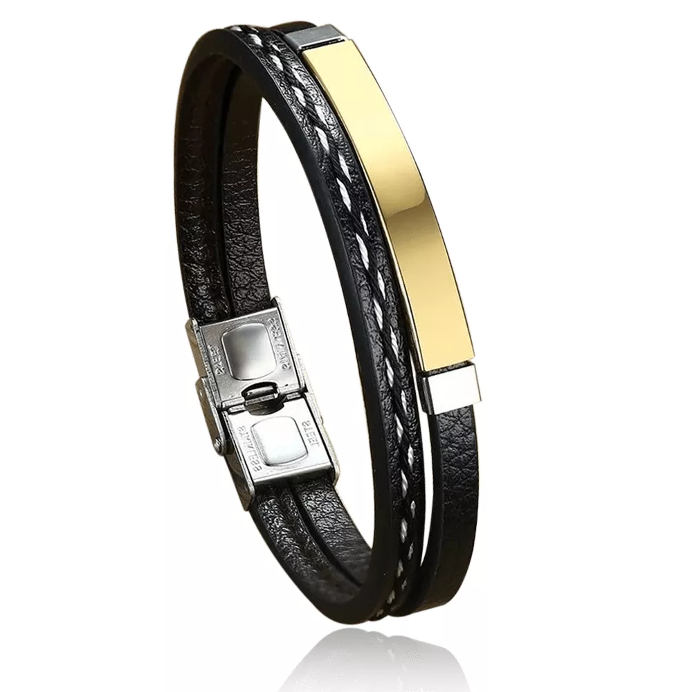 Bracelet acier gravable Alhoussainy - Bracelet en Acier - Bijoux en Vogue