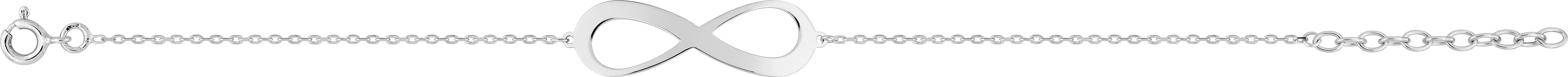 Bracelet Argent Saadedine Infini - Bracelet en Argent 925 - Bijoux en Vogue