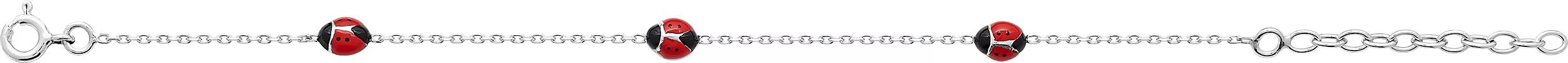 Bracelet Argent Raymondine Coccinelle - Bracelet en Argent 925 - Bijoux en Vogue