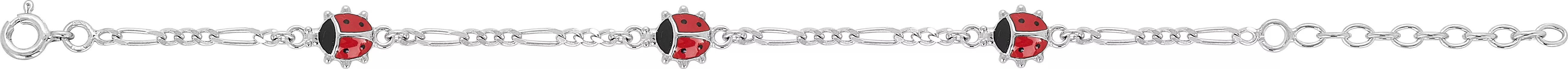 Bracelet Argent Edidth Coccinelle - Bracelet en Argent 925 - Bijoux en Vogue