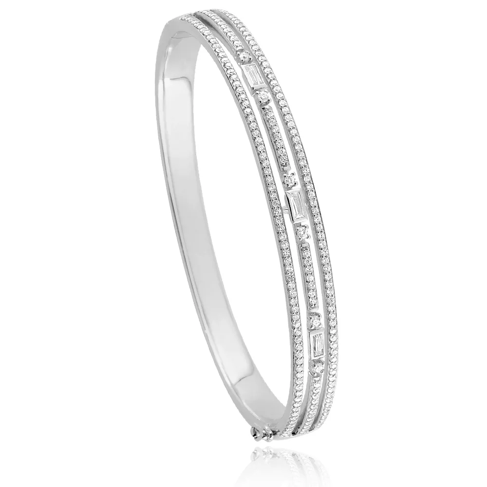 Bracelet argent 925 Titienne Strass - Bracelet en Argent 925 - Bijoux en Vogue