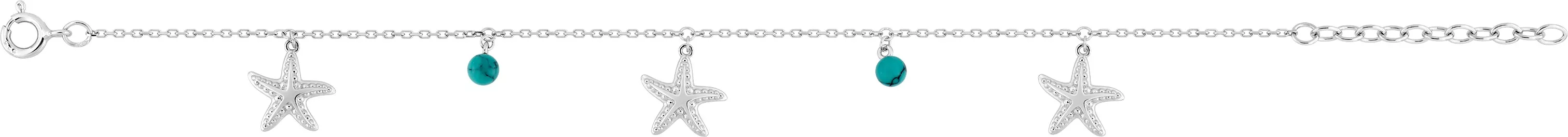 Bracelet Argent Zanfira Turquoise - Bracelet en Argent 925 - Bijoux en Vogue