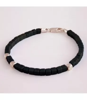 Bracelet pour homme Séquentielle Faelas "084-1A" - Bracelet en Argent