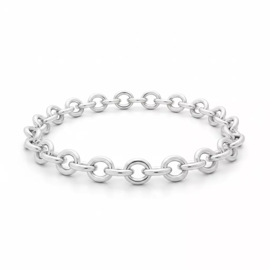 Bracelet Chaîne Argent jaseron - Bracelet en Argent 925 - Bijoux en Vogue