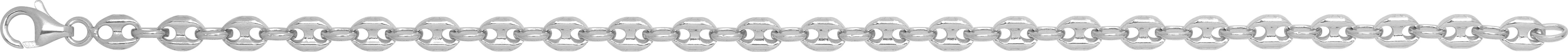 Bracelet Chaîne Argent graine de café - Bracelet en Argent 925 - Bijoux en Vogue