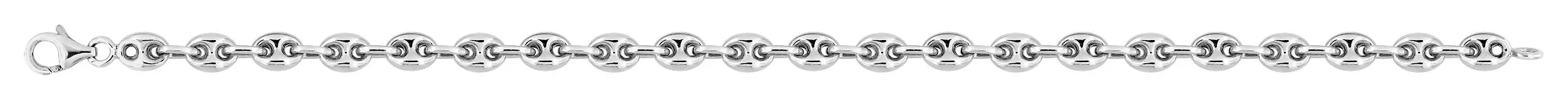 Bracelet Chaîne Argent graine de café - Bracelet en Argent 925 - Bijoux en Vogue