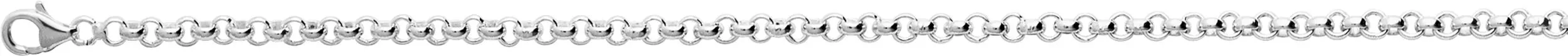 Bracelet Chaîne Argent jaseron - Bracelet en Argent 925 - Bijoux en Vogue