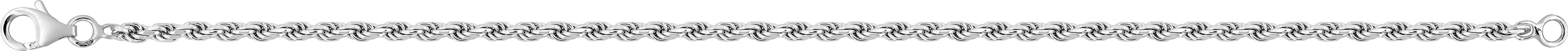 Bracelet Chaîne Argent corde - Bracelet en Argent 925 - Bijoux en Vogue