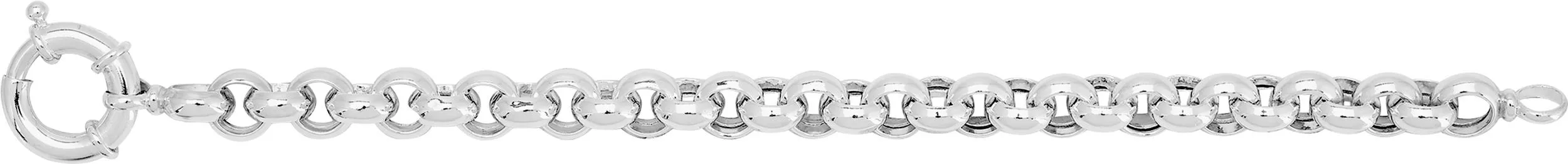 Bracelet Chaîne Argent jaseron - Bracelet en Argent 925 - Bijoux en Vogue