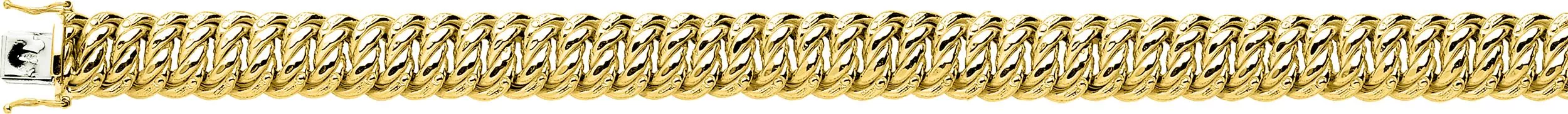 Bracelet Chaîne Or américaine - Bracelet en Or 750 18k - Bijoux en Vogue