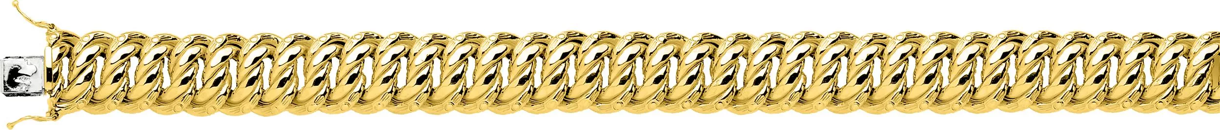 Bracelet Chaîne Or américaine - Bracelet en Or 750 18k - Bijoux en Vogue