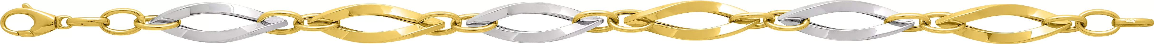 Bracelet Chaîne Or fantaisie - Bracelet en Or 750 18k - Bijoux en Vogue