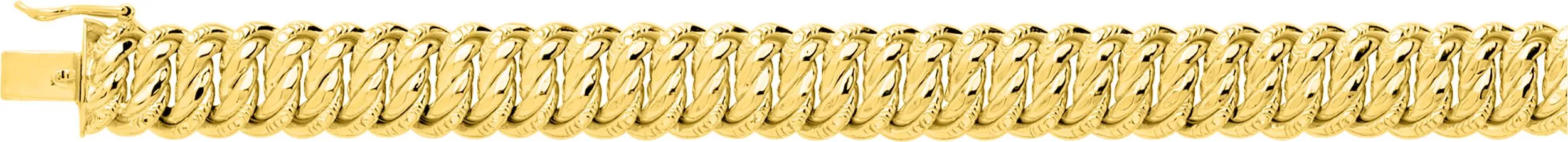 Bracelet Chaîne Plaqué Or américaine - Bracelet en Plaqué or - Bijoux en Vogue