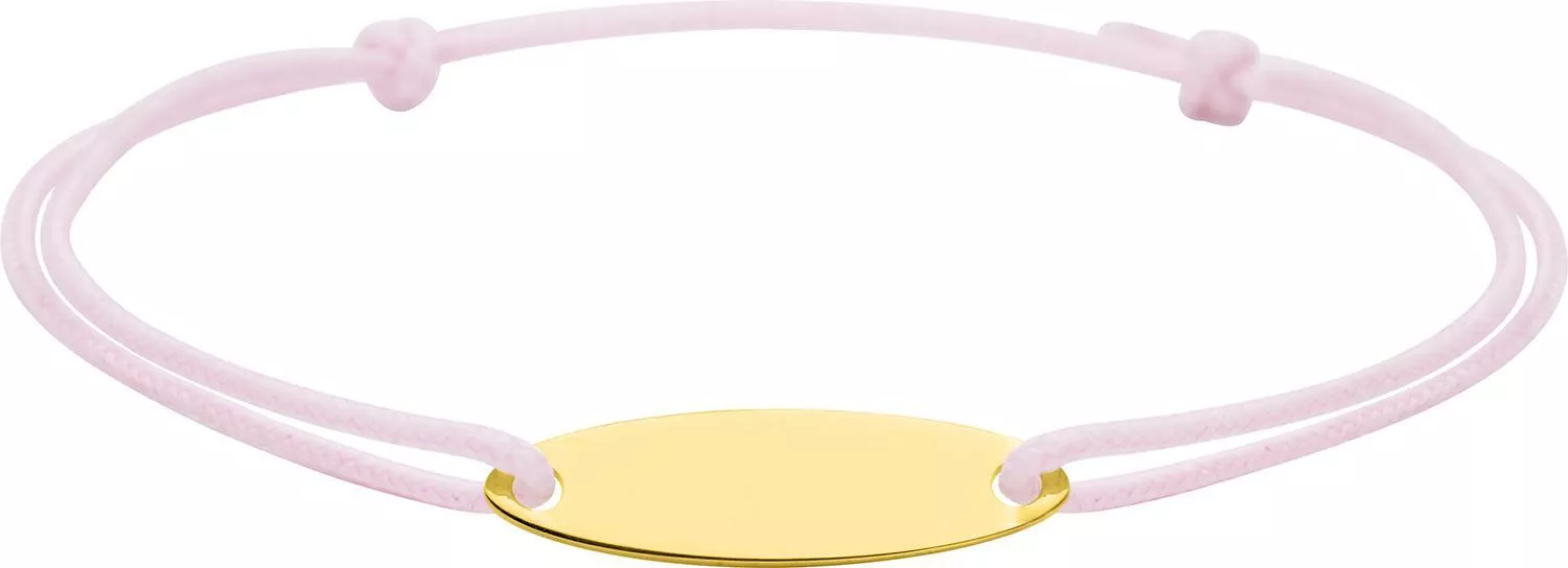 Bracelet Cordon Or rose Abdelhaquine - Bracelet en Or 375 9k - Bijoux en Vogue