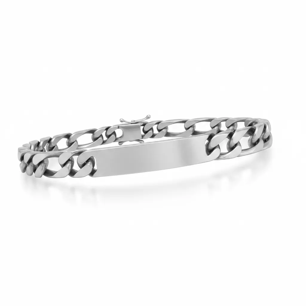 Gourmette Homme Argent Ak Vielli cheval - Bracelet en Argent 925 - Bijoux en Vogue