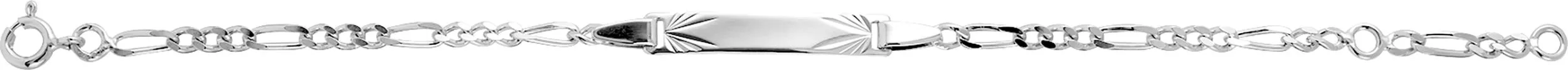 Gourmette Homme Argent Aucassin figaro - Bracelet en Argent 925