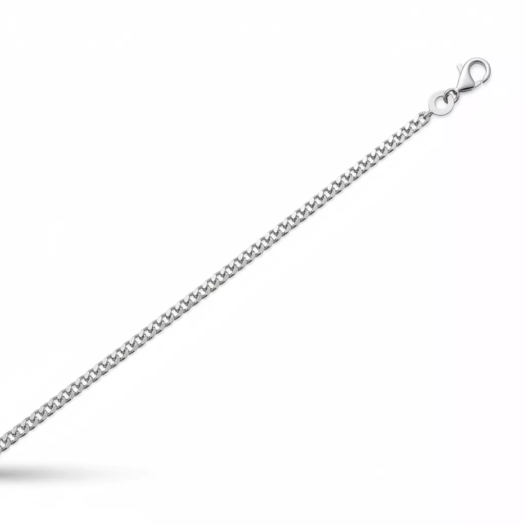 Gourmette Argent Biroli - Bracelet en Argent 925