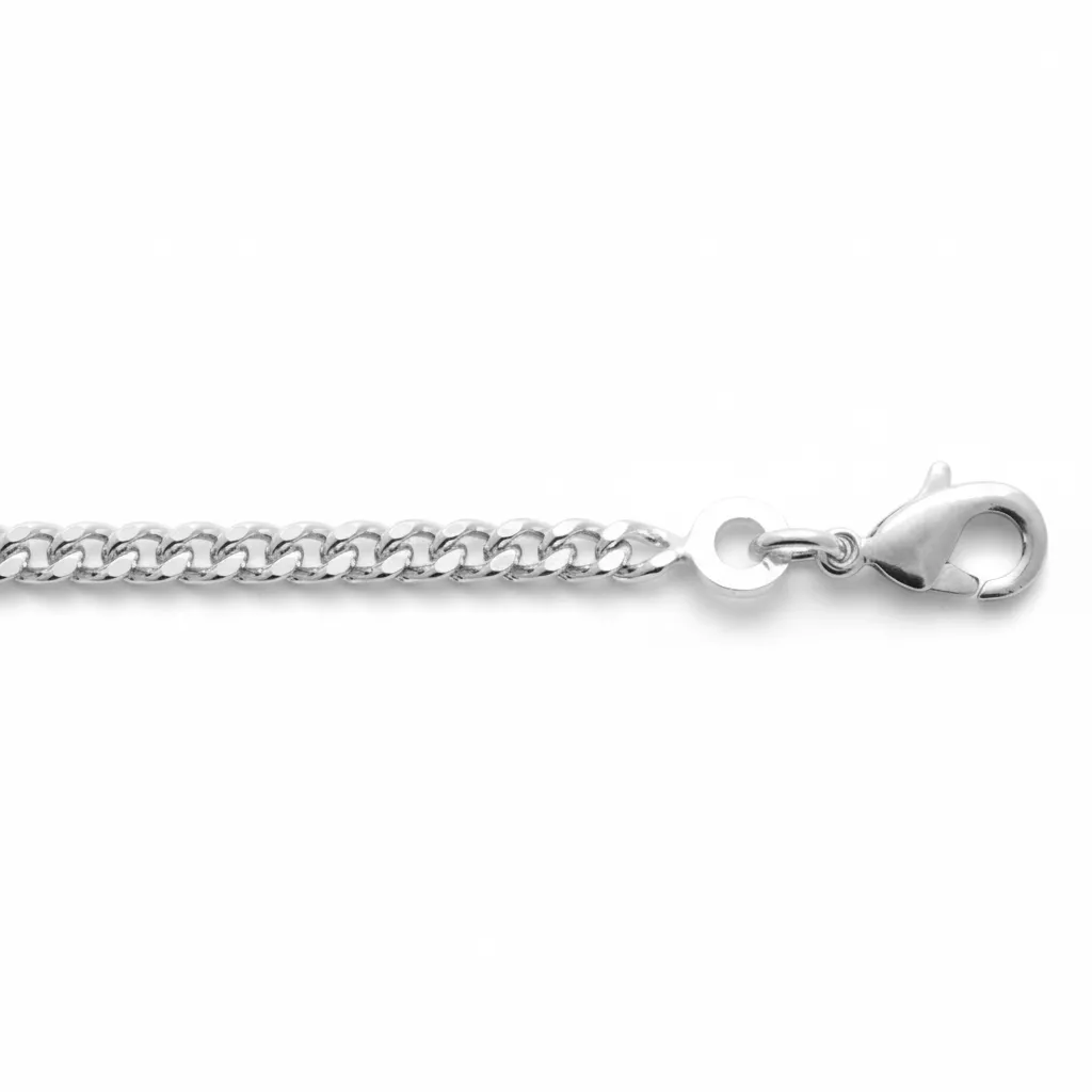 Gourmette Argent Asloob - Bracelet en Argent 925