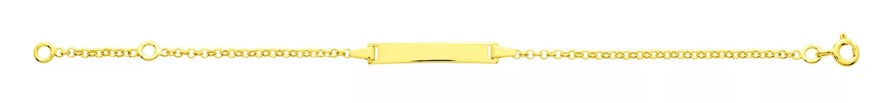 Gourmette Or Cubbi - Bracelet en Or 375 9k