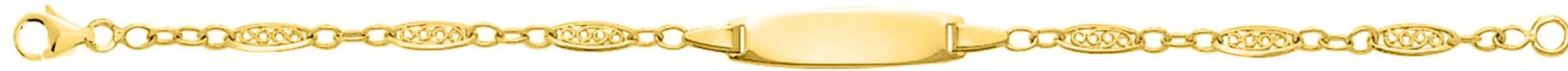 Gourmette Or Bellaiche - Bracelet en Or 375 9k