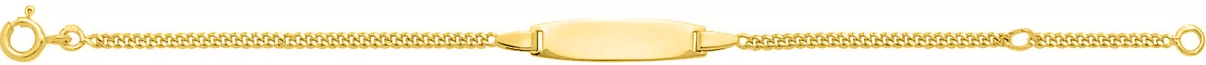 Gourmette Or Busi - Bracelet en Or 375 9k