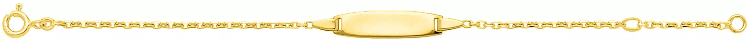 Gourmette Or Delemire - Bracelet en Or 375 9k