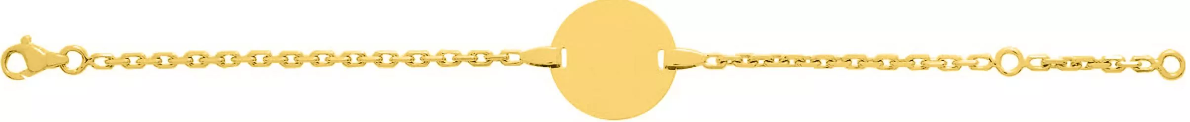 Gourmette Or Depeint Nuage - Bracelet en Or 375 9k - Bijoux en Vogue