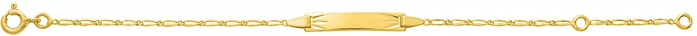 Gourmette Or Chamilievitch - Bracelet en Or 375 9k - Bijoux en Vogue