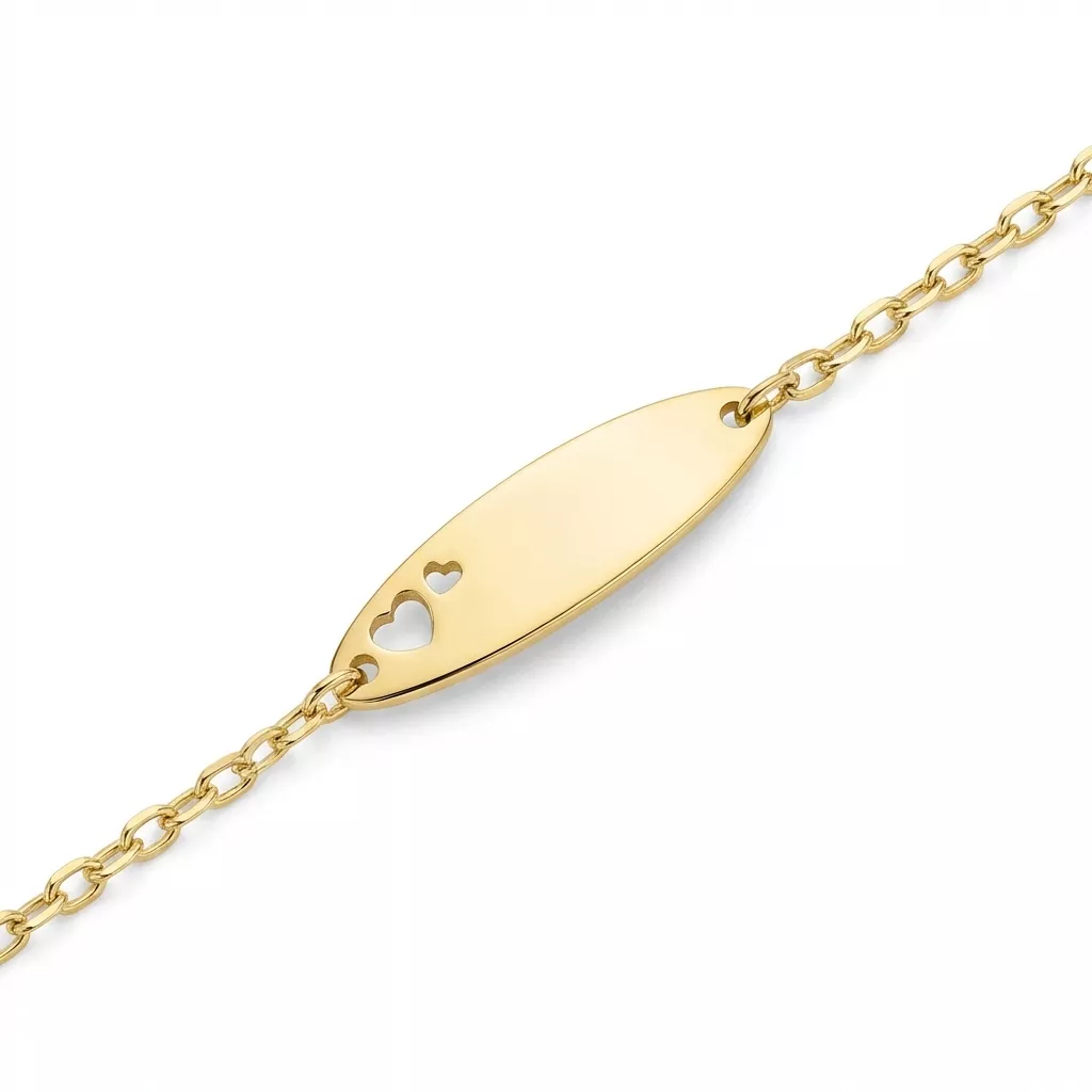 Gourmette Or Domigues - Bracelet en Or 375 9k - Bijoux en Vogue