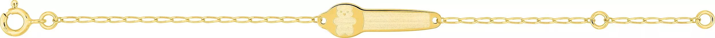 Gourmette Or Ardhelt - Bracelet en Or 375 9k - Bijoux en Vogue