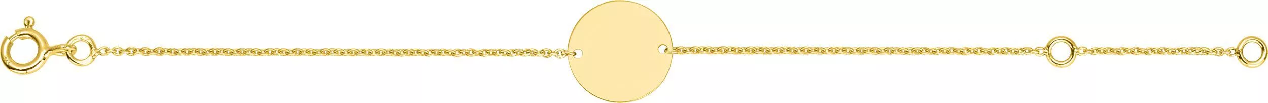 Gourmette Or Vosna forçat Papillon - Bracelet en Or 375 9k - Bijoux en Vogue