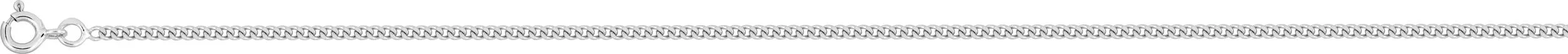 Gourmette Or Blanc Boroukh - Bracelet en Or 750 18k - Bijoux en Vogue