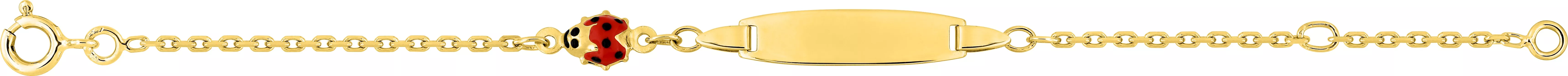 Gourmette Or Frederoc Coccinelle - Bracelet en Or 750 18k - Bijoux en Vogue