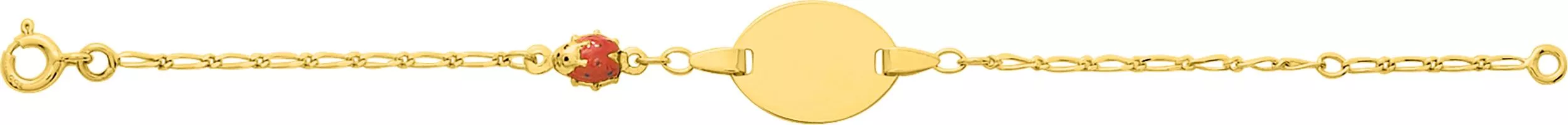 Gourmette Or Cclaude Coccinelle - Bracelet en Or 750 18k - Bijoux en Vogue