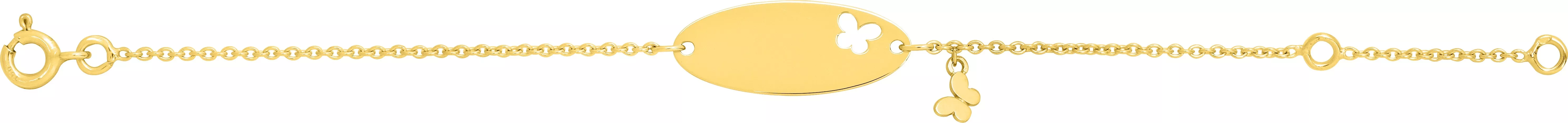 Gourmette Or Gougouha Papillon - Bracelet en Or 750 18k - Bijoux en Vogue