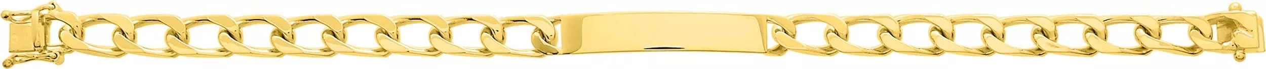 Gourmette Homme Or Christofher - Bracelet en Or 750 18k - Bijoux en Vogue