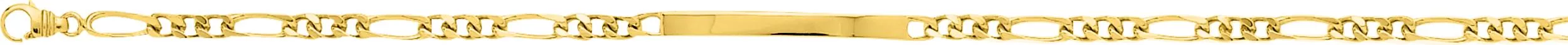 Gourmette Homme Or Rischard figaro - Bracelet en Or 750 18k - Bijoux en Vogue