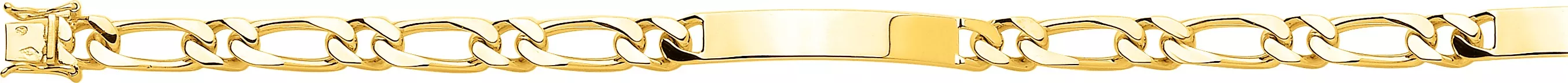 Gourmette Homme Or Jsoeph cheval - Bracelet en Or 750 18k - Bijoux en Vogue