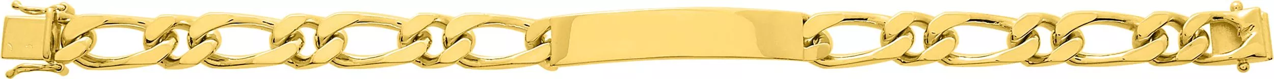 Gourmette Homme Or Zemoul cheval - Bracelet en Or 750 18k - Bijoux en Vogue