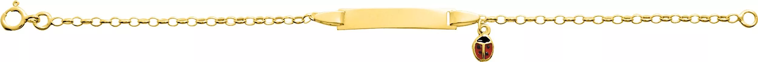 Gourmette Enfant Plaqué Or Auriah Coccinelle - Bracelet en Plaqué or - Bijoux en Vogue