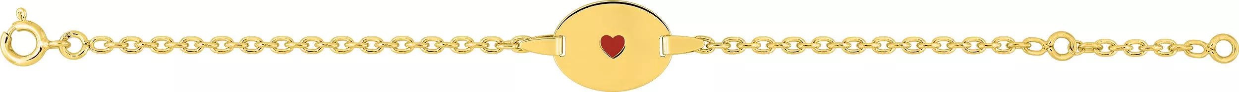 Gourmette Plaqué Or Clapotis - Bracelet en Plaqué or - Bijoux en Vogue